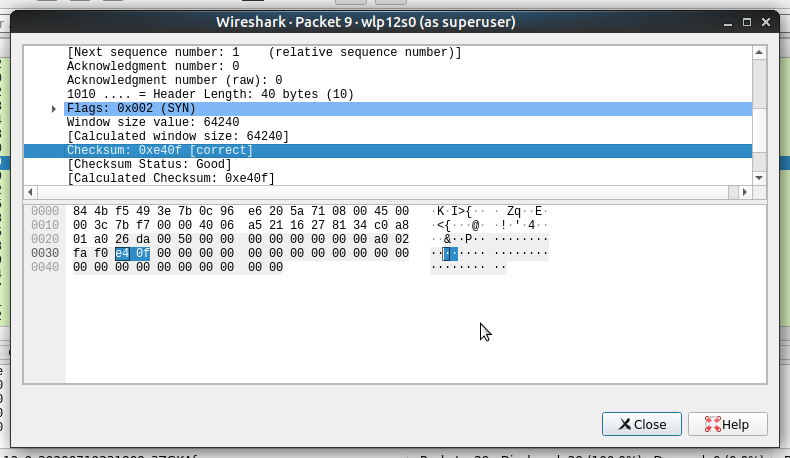 c simple tcp syn port scaner