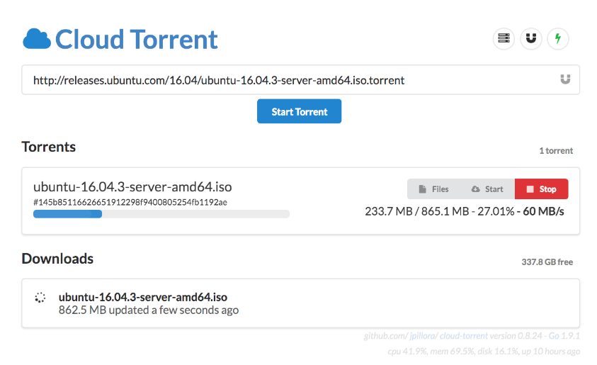 torrent cloud download
